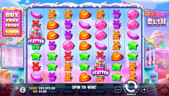 Sugar Rush Online Jackpot